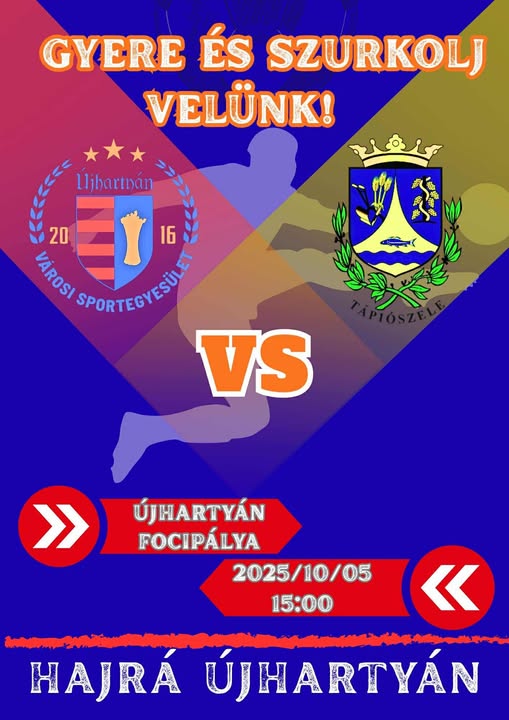Gyere &eacute;s szurkolj vel&uuml;nk plak&aacute;t 2025.10.05.