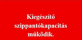 Kiegészítő szippantókapacitás működik!