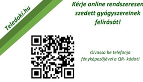 Rendszeresen szedett gyógyszerek felírásának könnyítése!