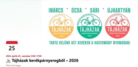 Tájházak kerékpárnyeregből!