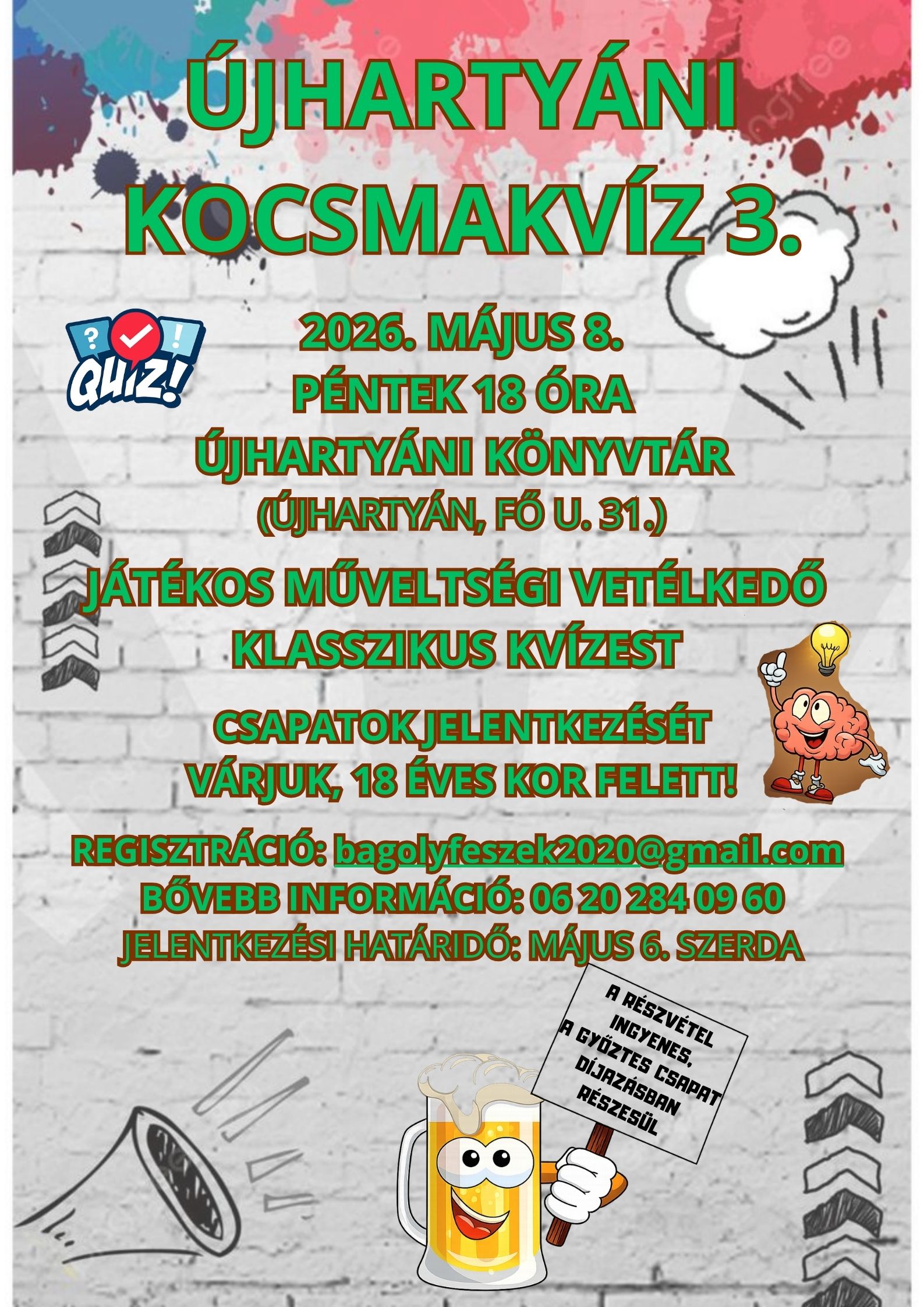 3. &Uacute;jharty&aacute;ni kocsmakv&iacute;z