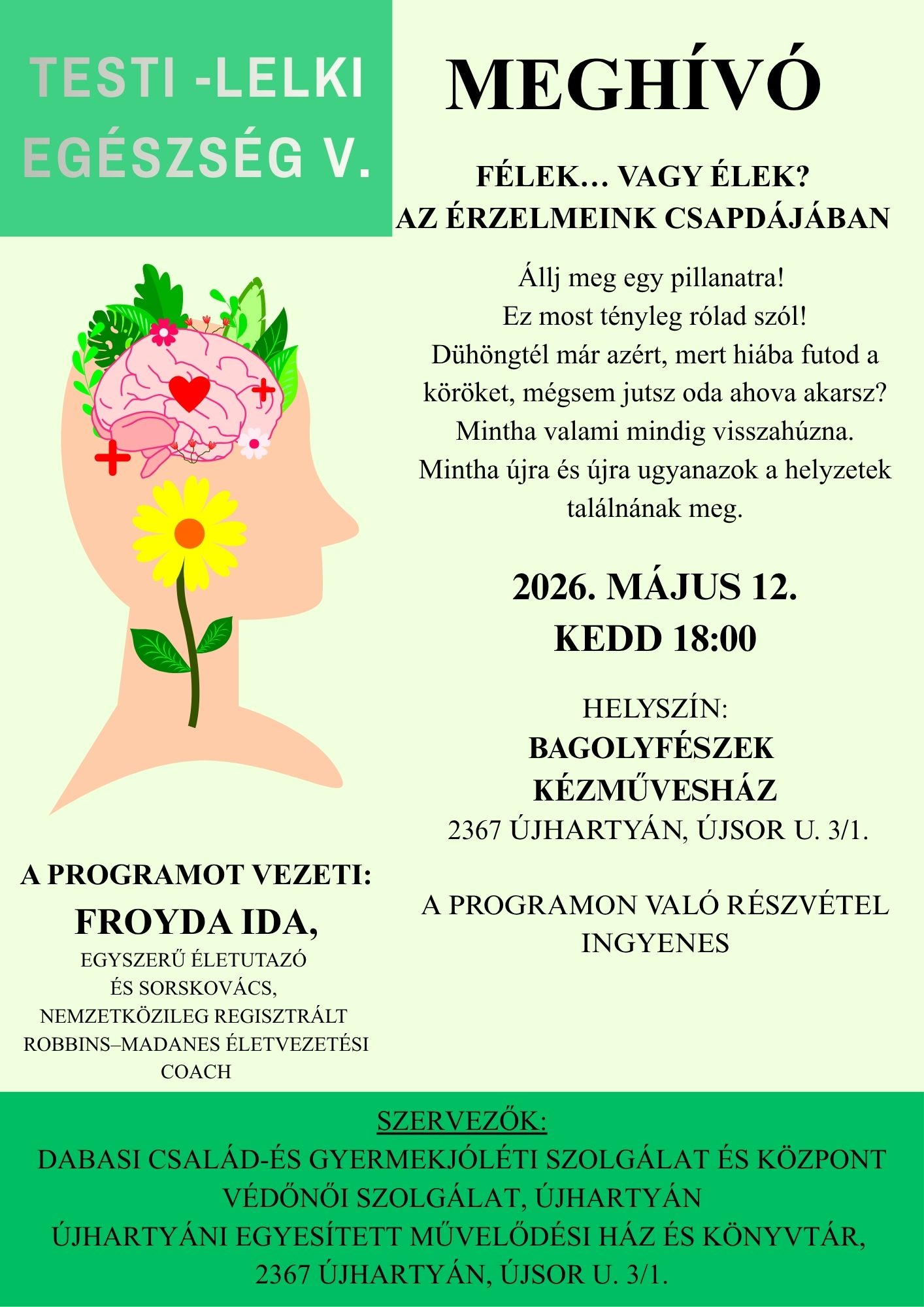 Testi lelki eg&aacute;szs&eacute;g plak&aacute;tja