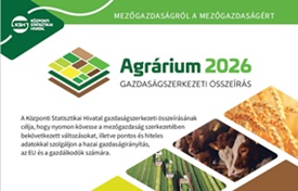 Agrárium 2026 - KSH Gazdaságszerkezeti összeírás