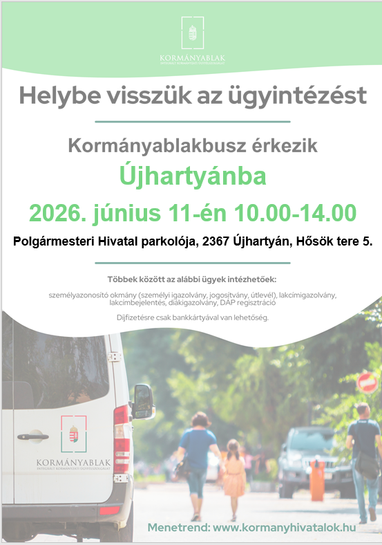 Korm&aacute;nyablakbusz &eacute;rkezik 