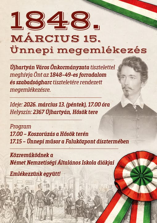 1848/49-es forradalom &eacute;s szabads&aacute;gharc megeml&eacute;kez&eacute;s