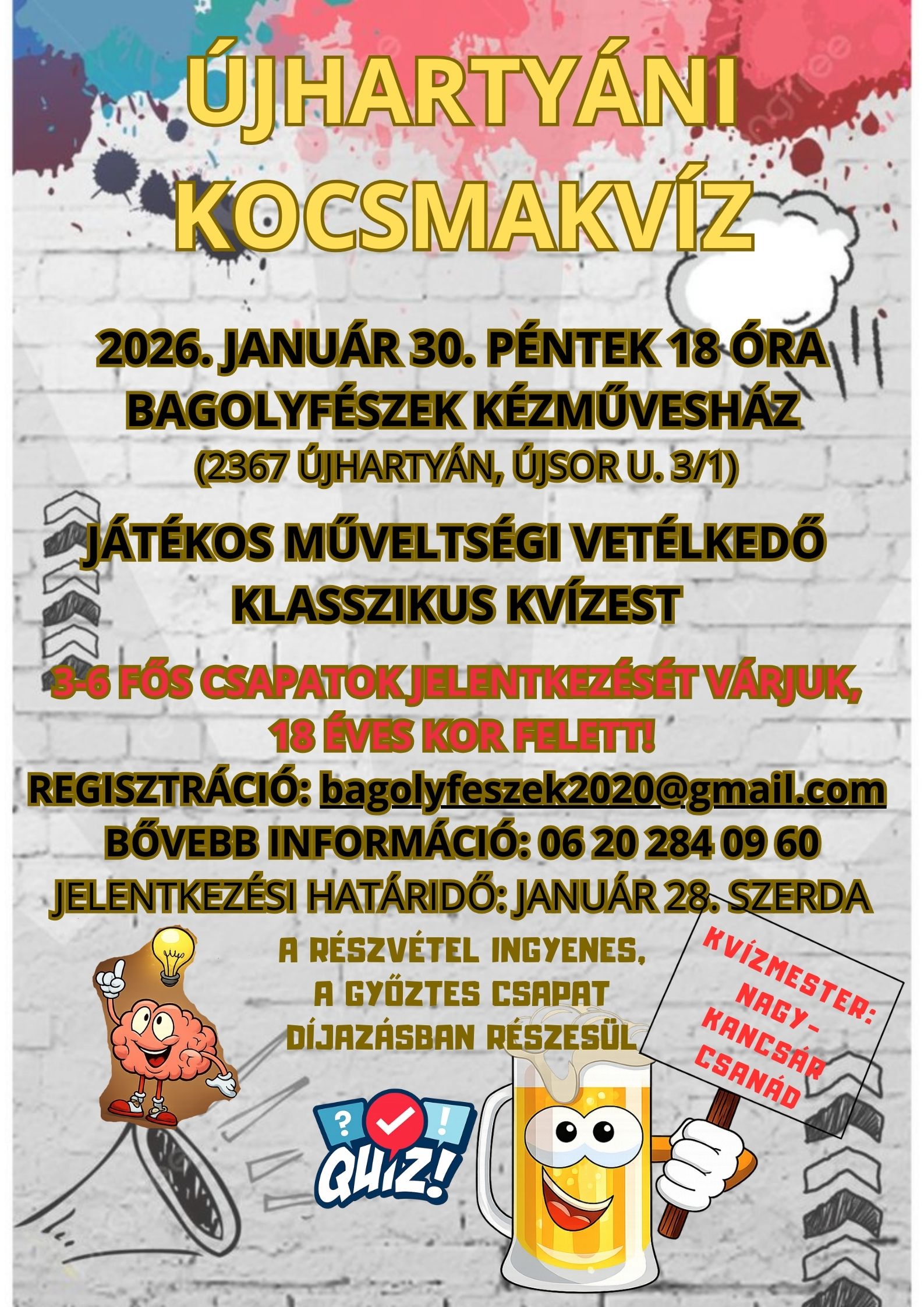 Újhartyáni kocsmakvíz