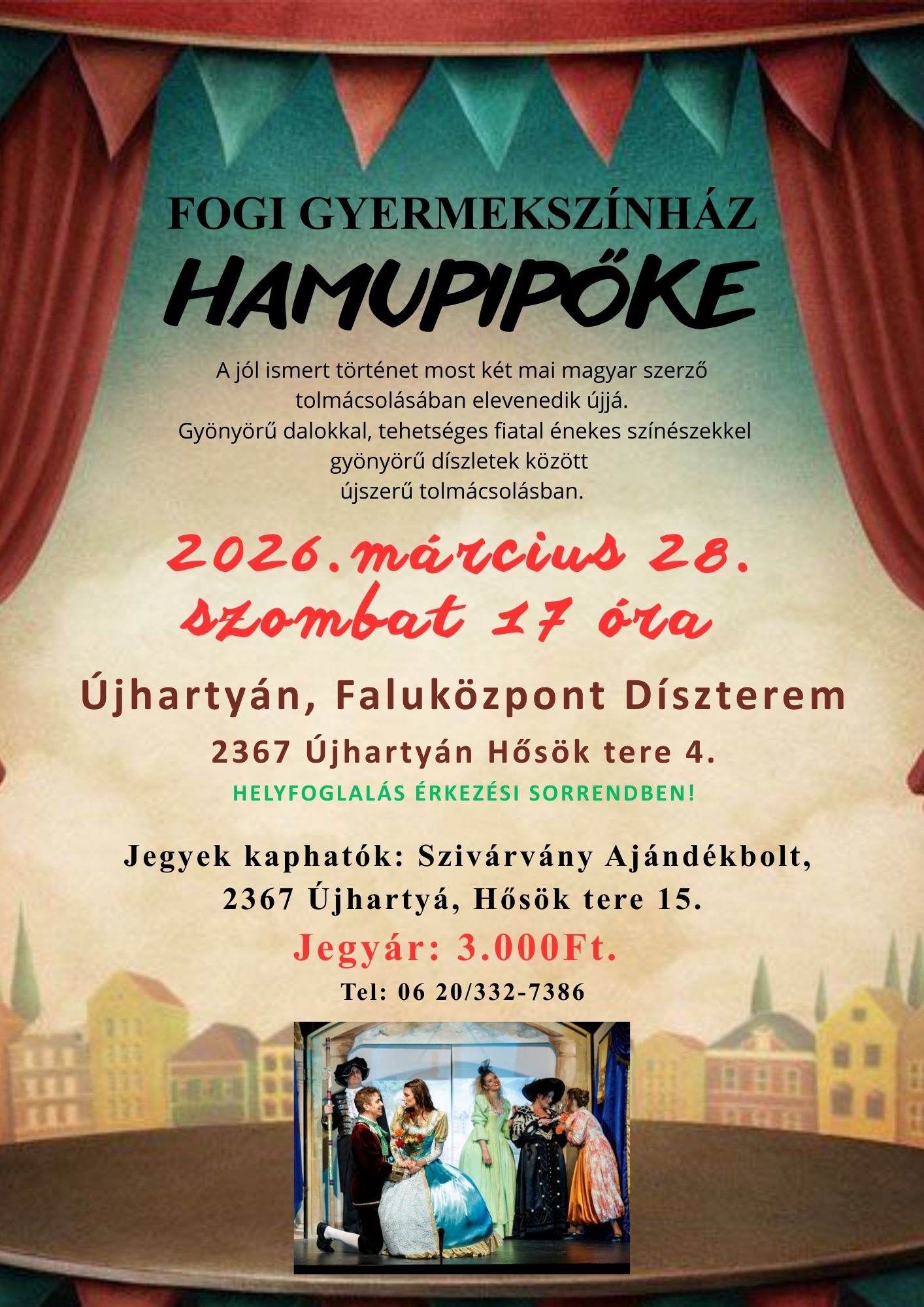 Hamupipőke - plak&aacute;t