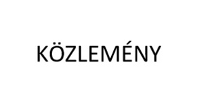 Közlemény