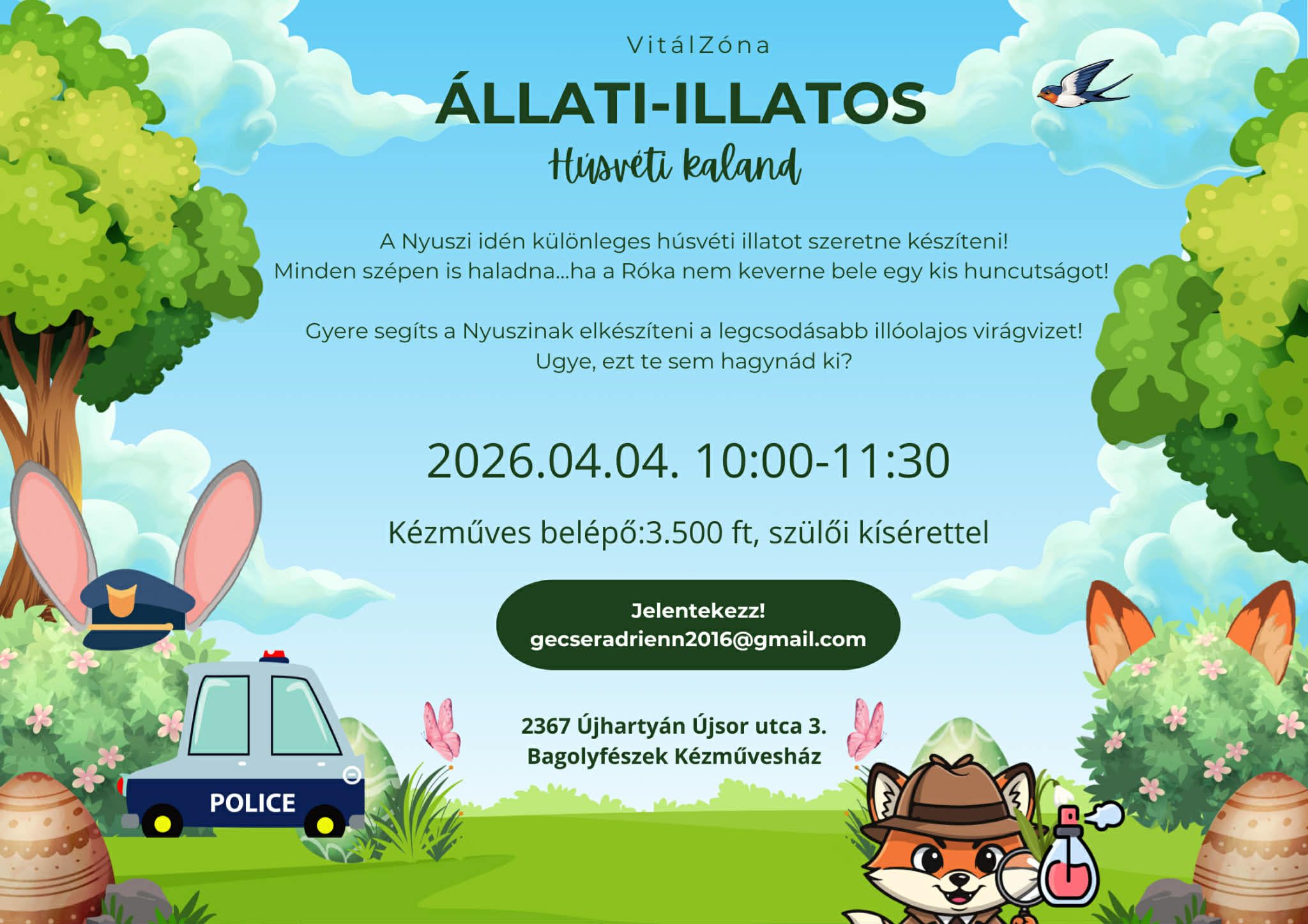Állati illtos húsvéti kaland