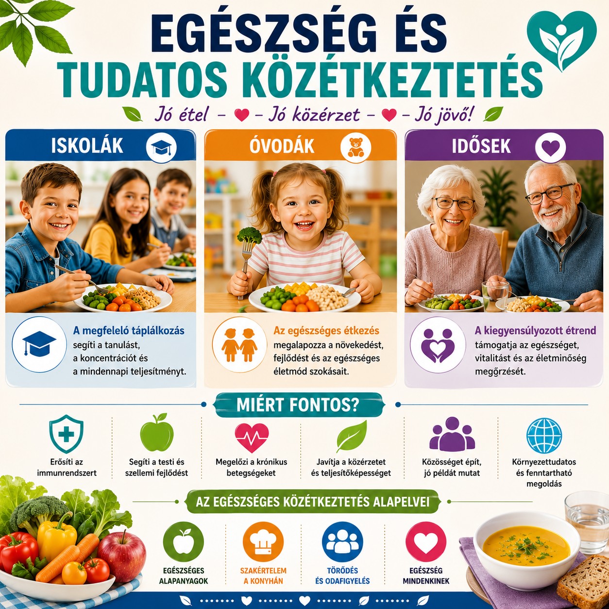 Eg&eacute;szs&eacute;gs &eacute;tkeztet&eacute;s plak&aacute;tja