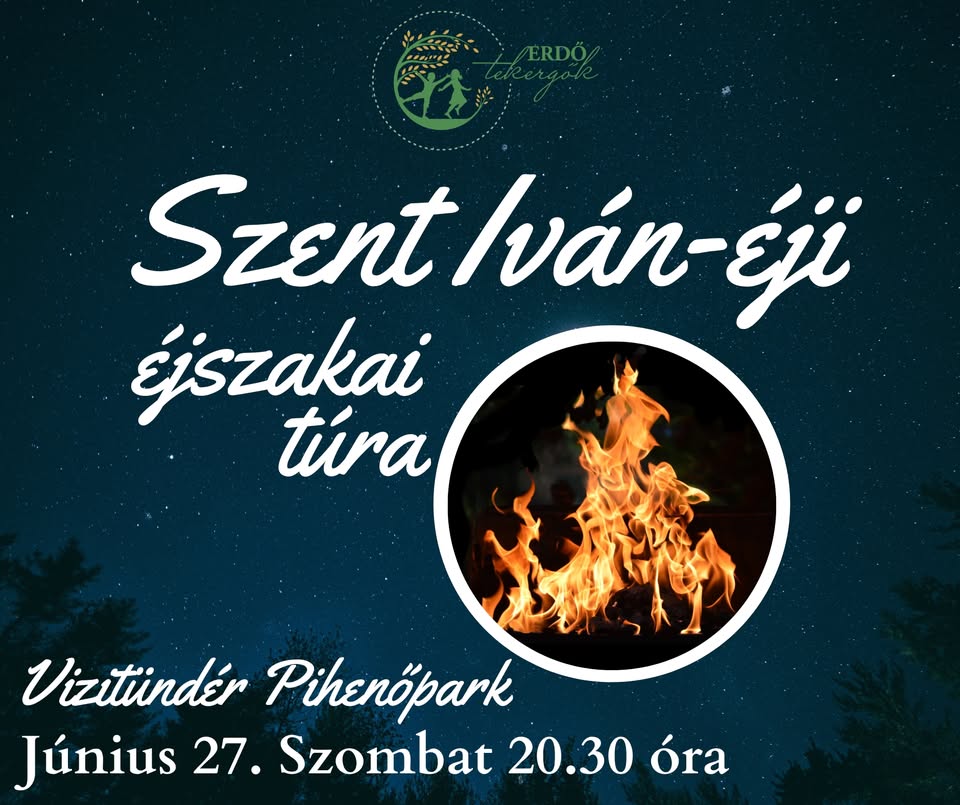 Szent Iván Éji túra plakátja