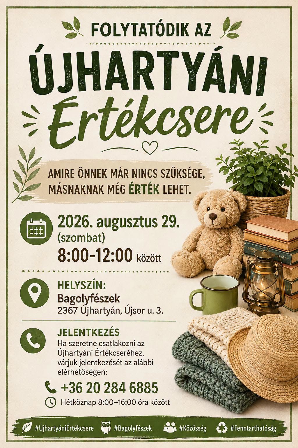 Értékcsere Újhartyán