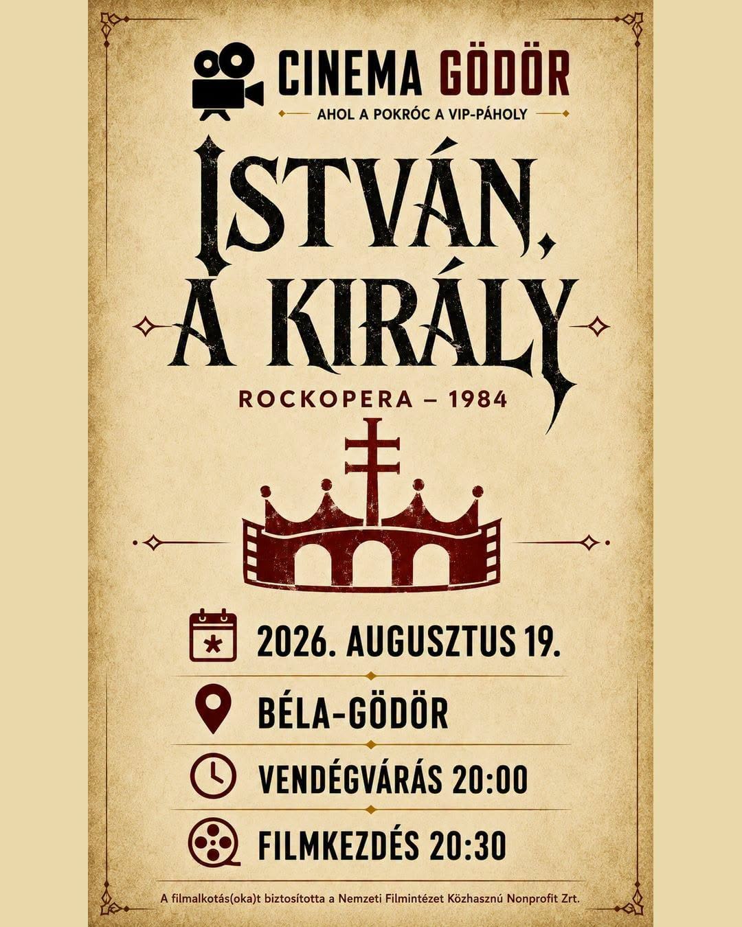 istván a király mozi