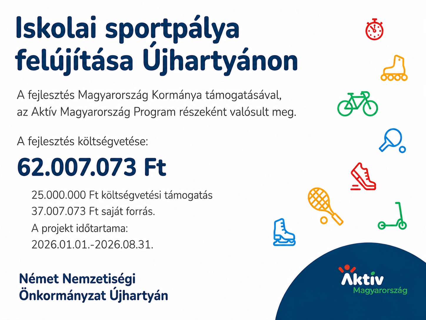Iskola sportp&aacute;lya fel&uacute;j&iacute;t&aacute;s t&aacute;bla