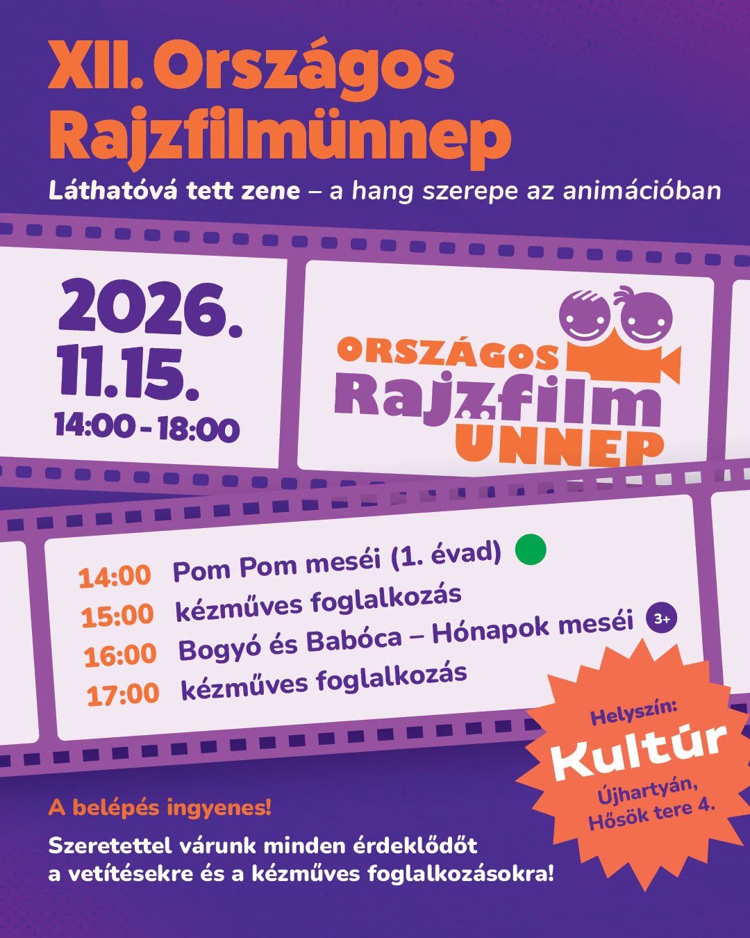 Rajzfilm&uuml;nnep