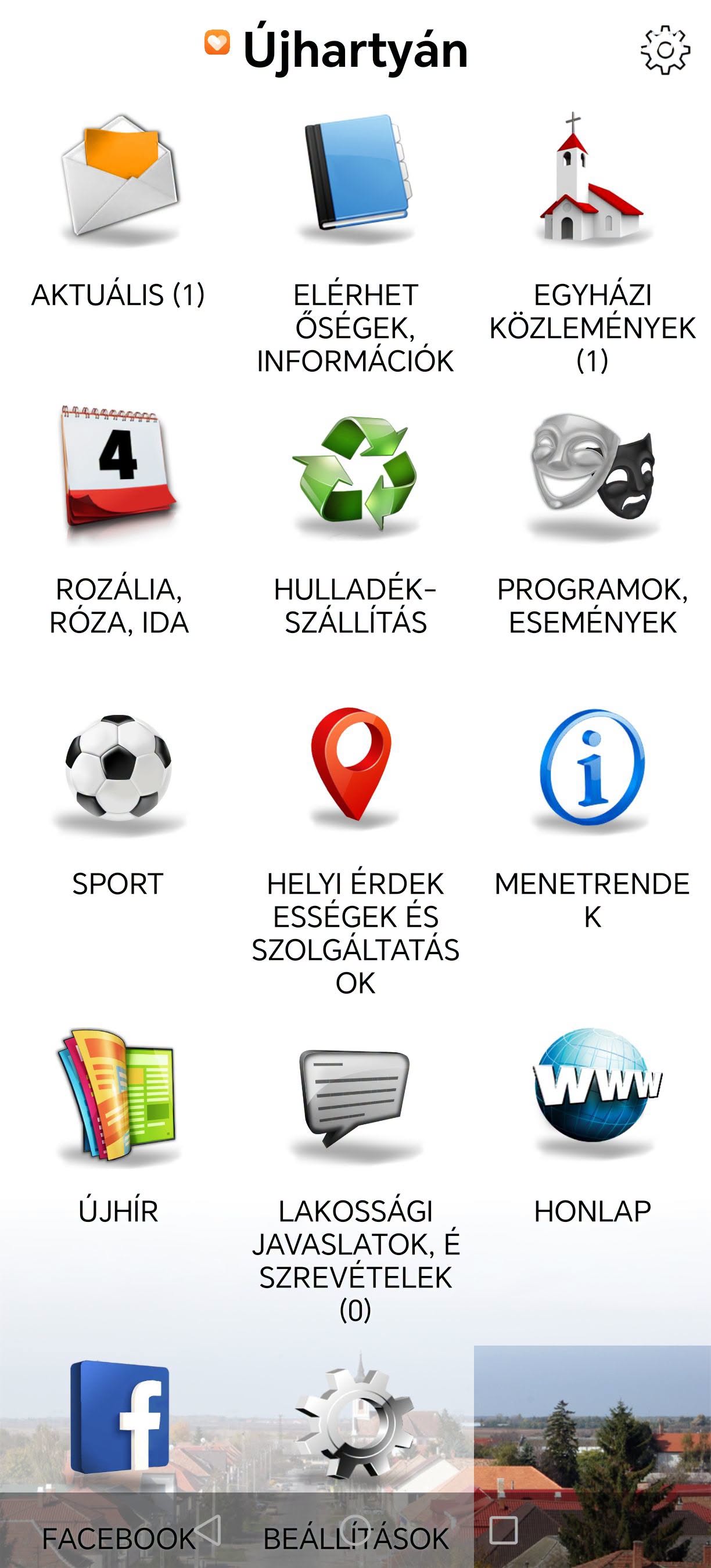 &Uacute;jharty&aacute;n app