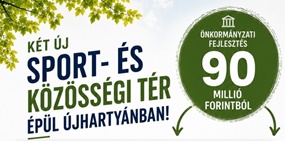 Sport és közösségi tér épül Újhartyánban