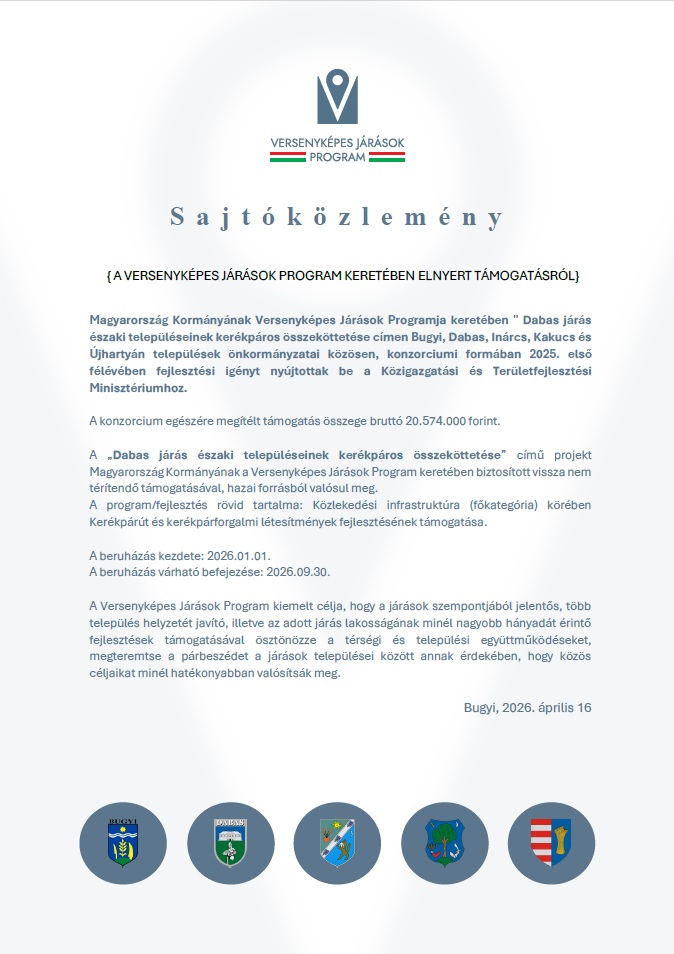 Versenyk&eacute;pes j&aacute;r&aacute;sok Sajt&oacute;k&ouml;zlem&eacute;ny