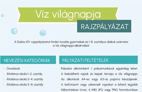 Víz világnapja- Rajzpályázat