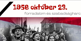Megemlékezés az 1956-os forradalom emlékére