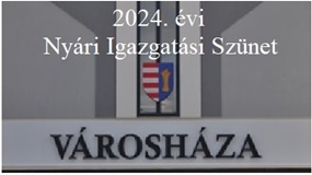 Igazgatási szünet 2024.