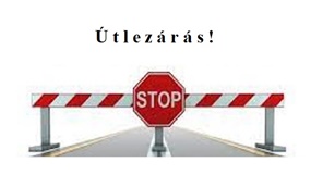 Tájékoztató útlezárásról 2021.